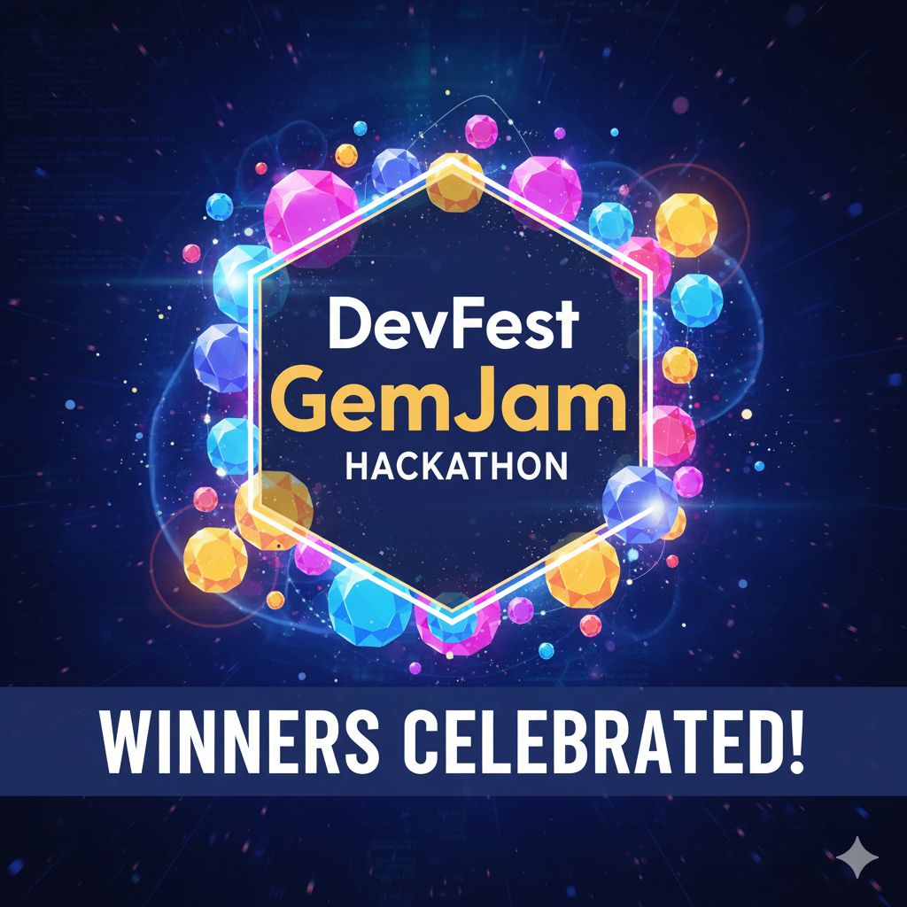 On behalf of the DevFest Central Florida team, it is our pleasure to announce the winners of the first ever DevFest Central Florida Hackathon! This year's DevFest Hackathon was focused on empowering humans with AI.
